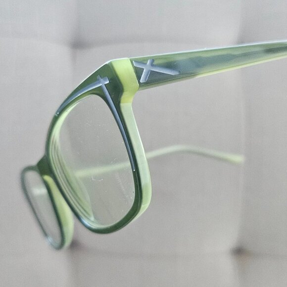 Zenni Optical Women Eyeglasses Frame Green Tone Eye Wear Glasses Frame only - Picture 1 of 9